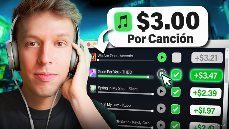 ¿Qué plataformas te pagan por escuchar música?