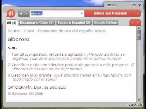 ¿Qué quiere decir alboroto?