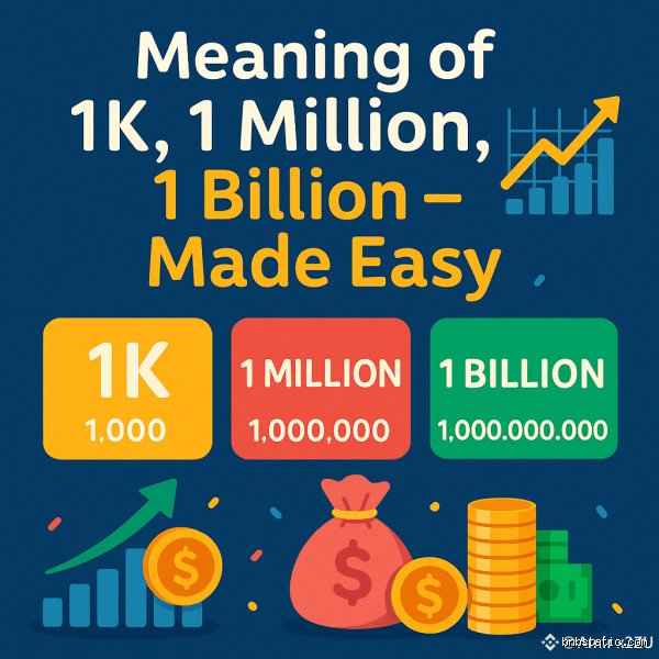 ¿1K es un millón?