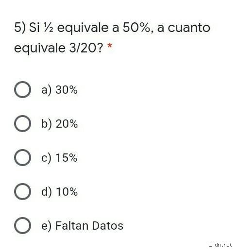 ¿A cuánto equivale ½?