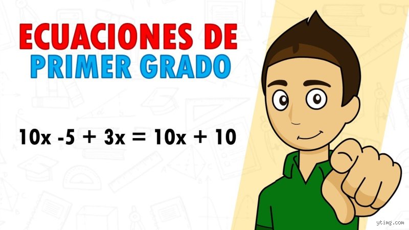 ¿Cómo se hace una ecuación?
