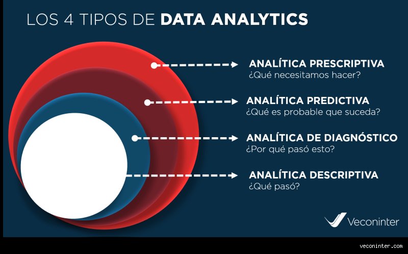 ¿Cuáles son los 4 tipos de datos?