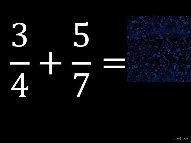 ¿La proporción 3/4 es lo mismo que 5:7?