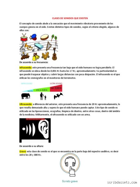 ¿Cuántos tipos de sonidos existen? La respuesta que no esperabas