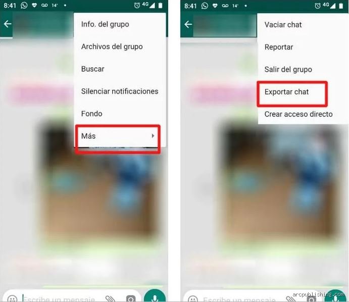 ¿Se puede copiar una conversación de WhatsApp?