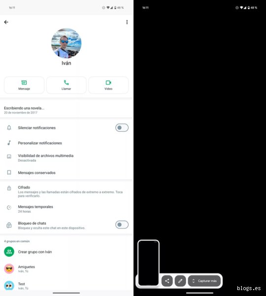 ¿Se puede impedir que alguien haga capturas de pantalla en WhatsApp y proteja tu privacidad digital?