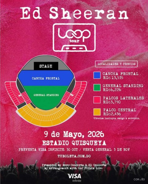 ¿Cómo comprar la preventa de Ed Sheeran?