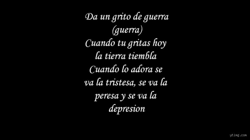 ¿Cómo escribir un grito de guerra?