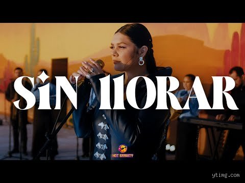 ¿Cómo se llama la canción que dice "sin llorar sin llorar"?
