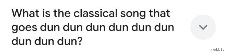 ¿Cuál es la canción clásica que dice dun dun dun dun?