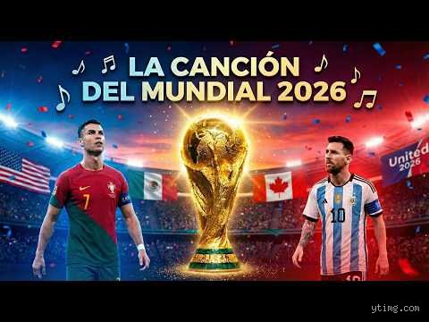 ¿Cuál es la canción del Mundial de 2026?