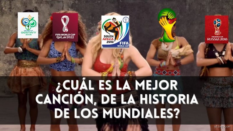 ¿Cuáles son las 5 mejores canciones de la historia del Mundial?