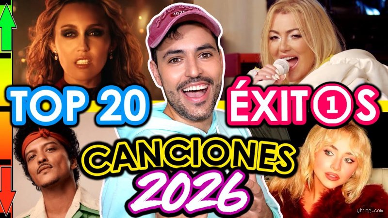 ¿Cuáles son las canciones de tendencia para 2026?