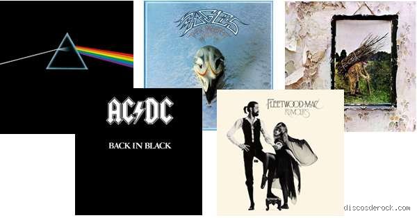 ¿Cuáles son los 5 discos más vendidos de la historia?