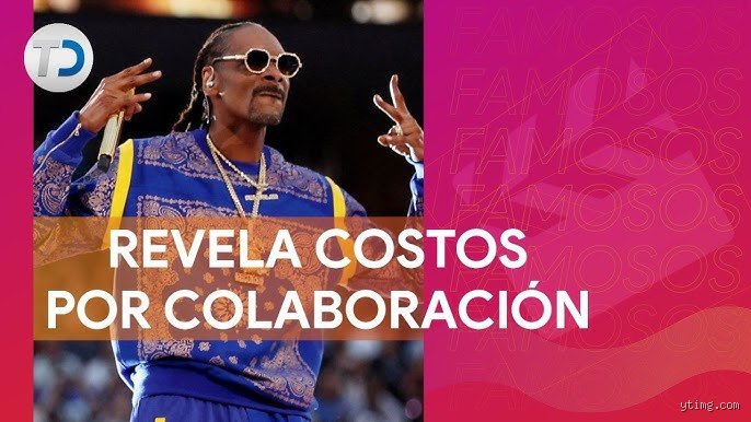 ¿Cuánto cuesta contratar a Snoop Dogg?