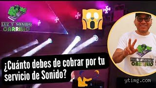 ¿Cuánto debo cobrar por un concierto acústico?