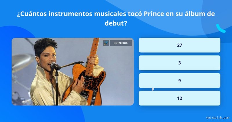¿Cuántos instrumentos dominaba Prince?