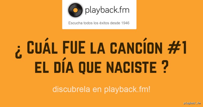 ¿Qué canción estaba top 1 cuando nací?