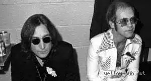 ¿Se llevaban bien Elton John y John Lennon?