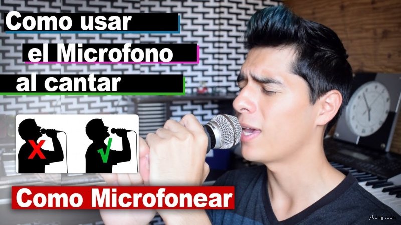 ¿Cómo cantar con micrófono correctamente?
