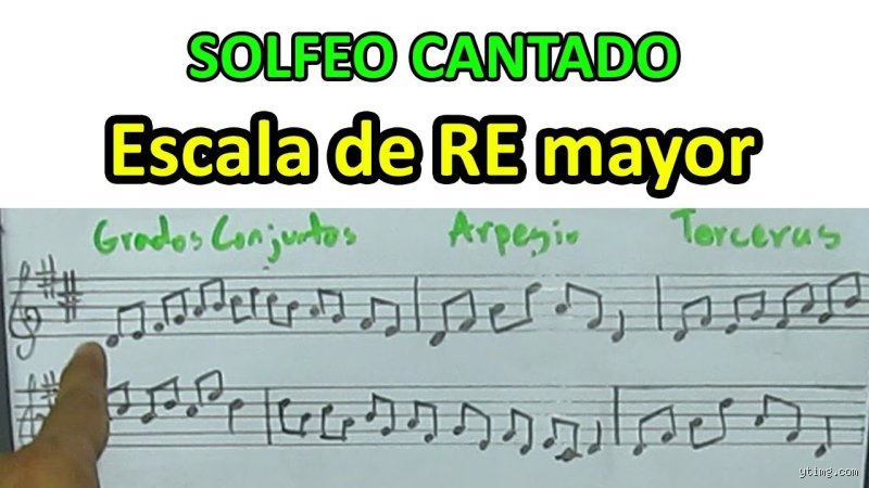 ¿Cómo cantar en re mayor?