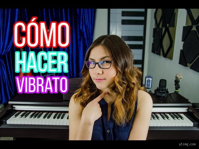 ¿Cómo se llama el vibrato al cantar?
