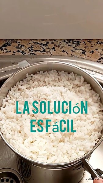 ¿Cuál es la regla 1/2/3 del arroz?