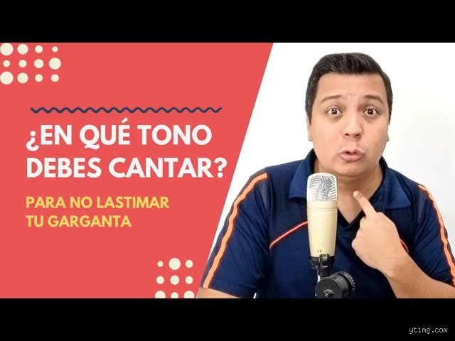 ¿Cuál es un buen tono de canto?