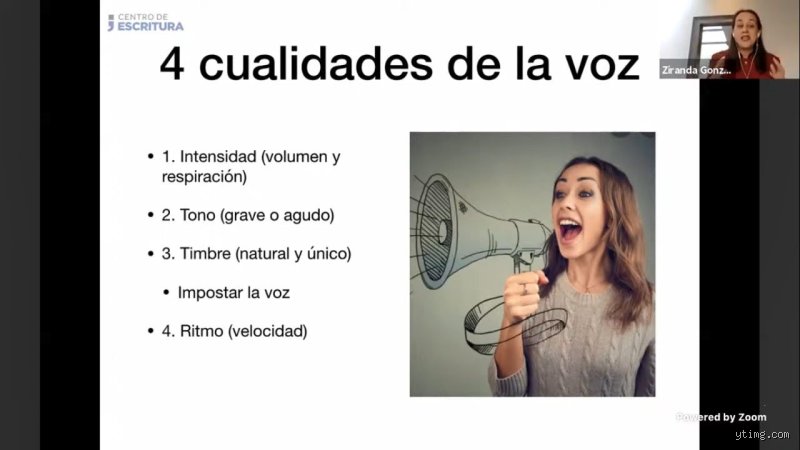 ¿Cuáles son las 4 cualidades de la voz?