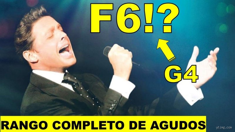 ¿Cuántas octavas canta Luis Miguel?