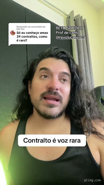 ¿Es raro ser contralto?