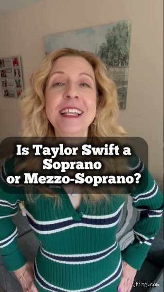 ¿Taylor Swift es soprano o contralto?