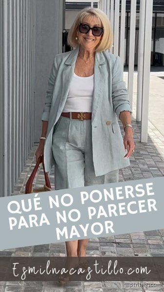 ¿Cómo lucir bien a los 70 años, mujer?