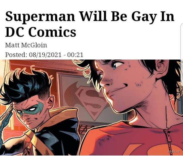 ¿Jon Kent es LGBTQ?