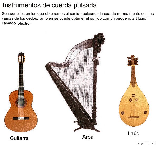 ¿3 instrumentos que lleven la armonia?