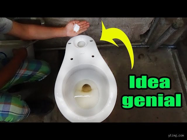 ¿Cómo hacer que el agua del inodoro baje con fuerza?