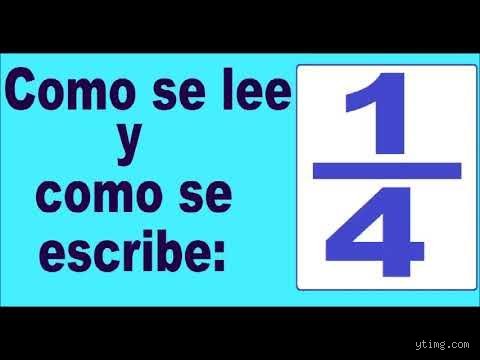 ¿Cómo se escribe 1 cuarto en fracción? Una guía técnica y práctica para dominar la aritmética básica