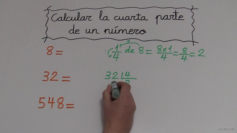 Guía definitiva para entender cómo se saca la fracción de un cuarto sin morir en el intento matemático