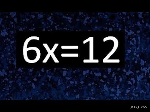 Descubre cuál de los siguientes números satisface la ecuación 6x es igual a menos 12 sin fallar en el intento