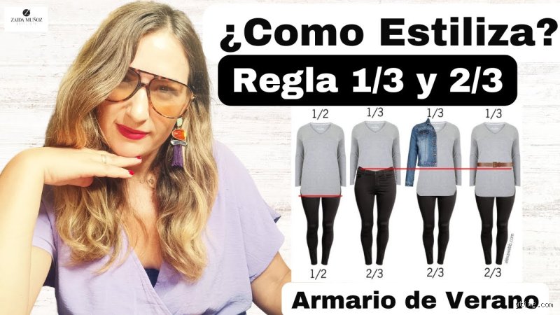 ¿Cuál es la regla 2/3 en la moda y por qué este truco visual salvará por completo tu estilo personal?