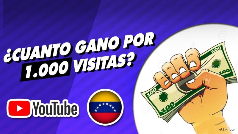 ¿Cuánto paga YouTube por un millón de vistas en Venezuela?