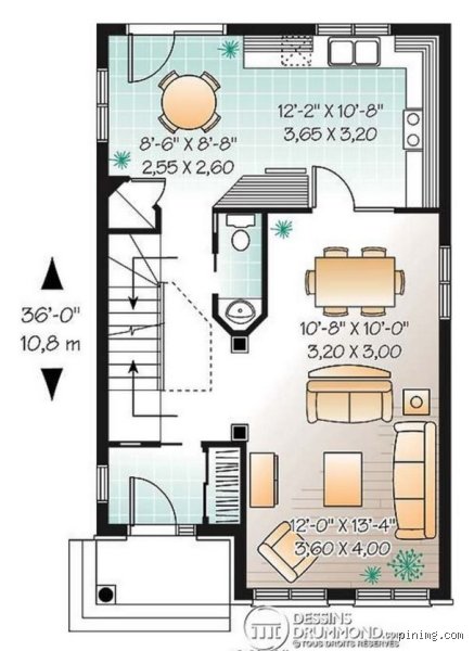 ¿Cuántos metros cuadrados puede tener un dúplex?