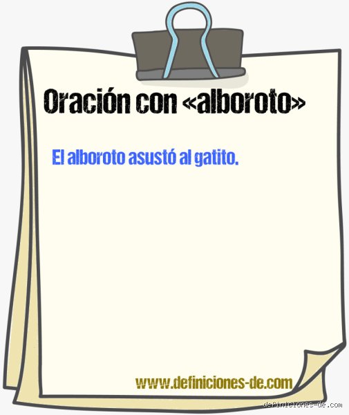 ¿Es "alboroto" una palabra negativa en el español actual o simplemente un término malentendido?