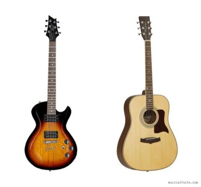 ¿Qué diferencia hay entre una guitarra y una guitarra eléctrica?