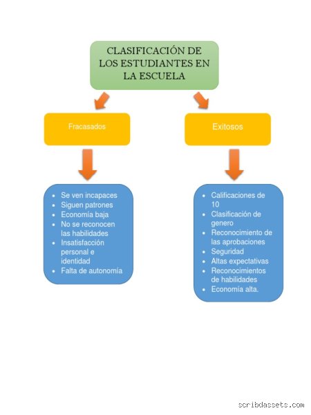 ¿Cómo se clasifican los estudiantes?