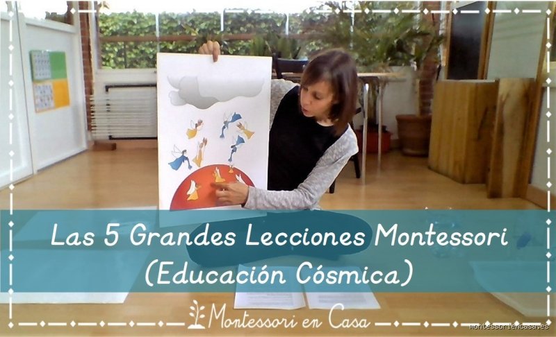 ¿Cuáles son las 5 grandes lecciones de Montessori?