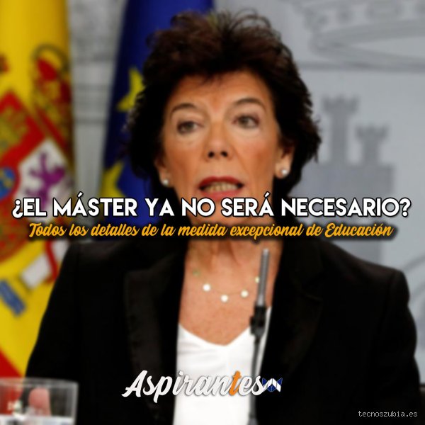 ¿Cuándo no es necesario el Máster de profesorado?
