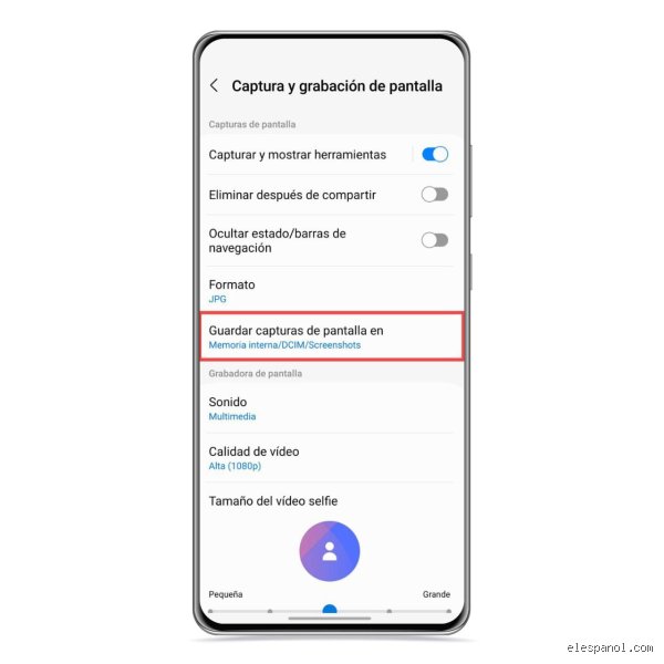 ¿Dónde se guardan exactamente las capturas de pantalla en tu móvil Samsung Galaxy actual?