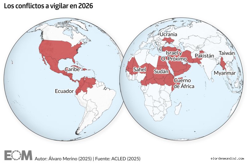 ¿Qué países están en guerra en 2026? Radiografía completa de los conflictos activos y tensiones globales que sacuden el planeta