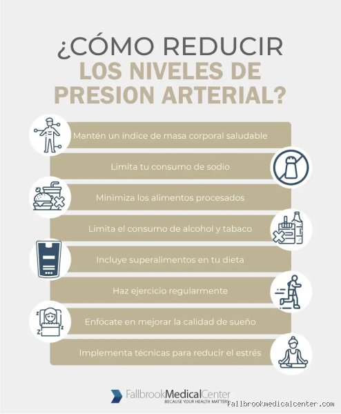 ¿Cómo bajar la presión alta rápidamente?